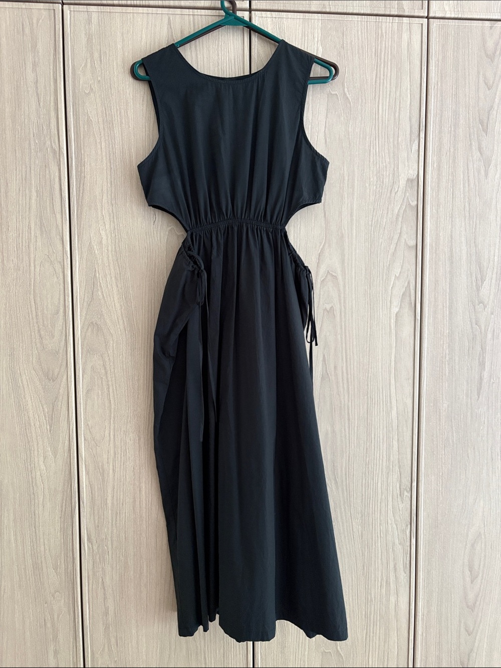 Rails Yvette Black Sleeveless Cutout Dress